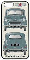 Morris Minor 4dr saloon Series II 1954-56 Phone Cover Vertical